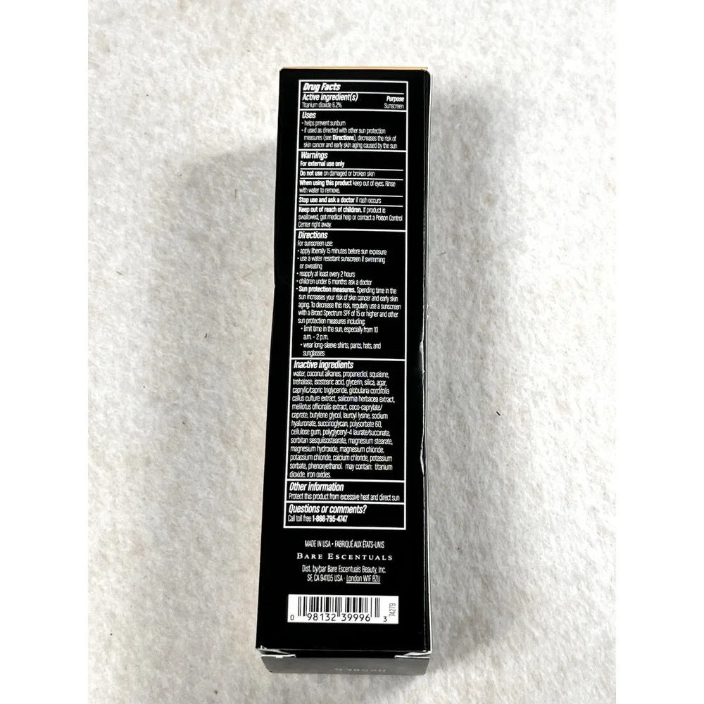 bareMinerals Complexion Rescue Buttercream 03 Tinted Gel - 1.18 fl oz SPF 30 NEW